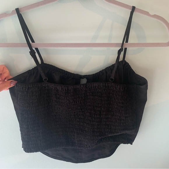 Cropped top with ruched back, urban planet - Picture 2 of 2